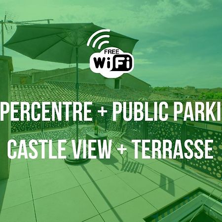 Apartmán Mon Toit Carcassonnais •Hypercentre •Terrasse •Vue Carcassonne Exteriér fotografie