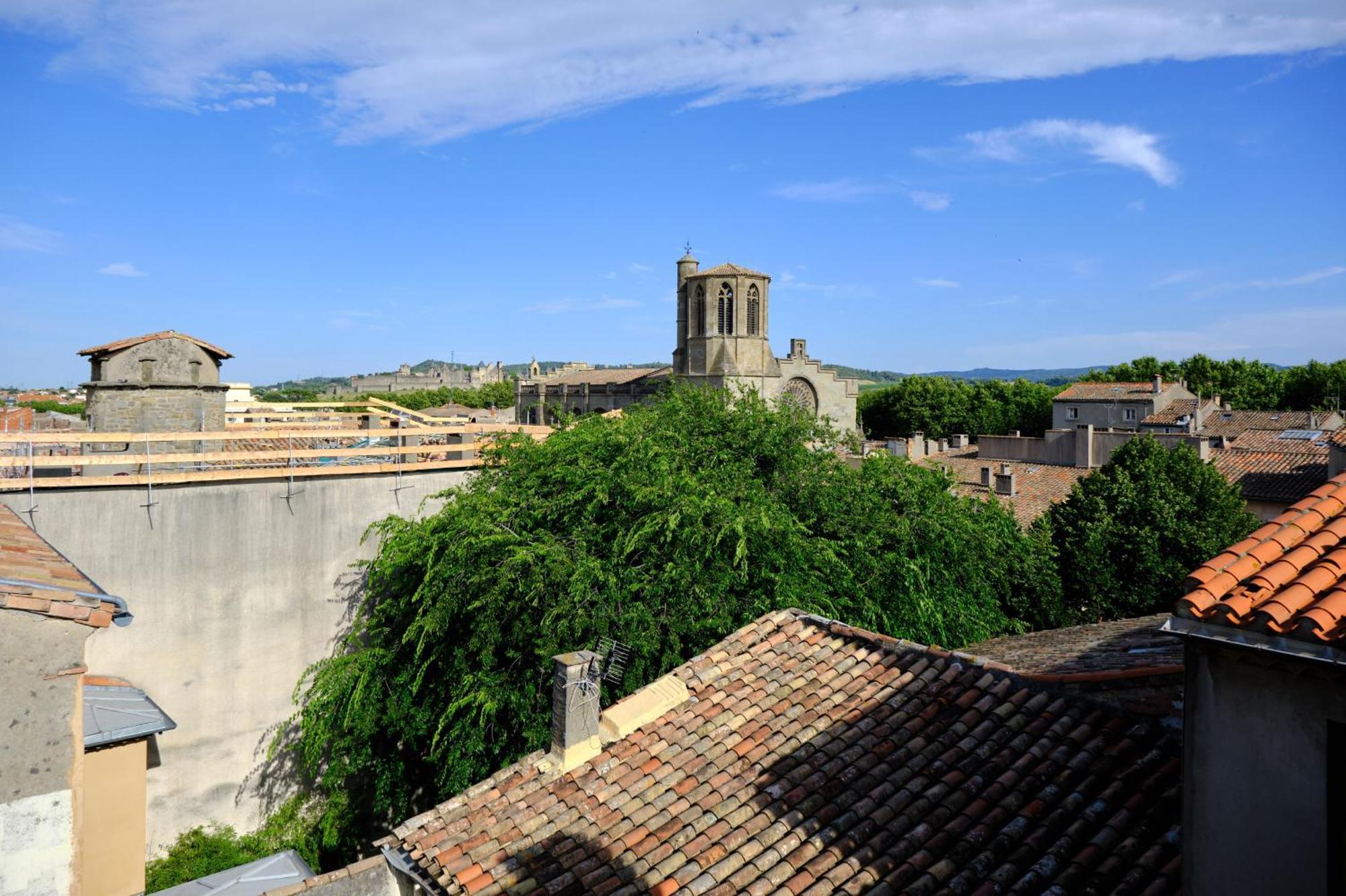 Apartmán Mon Toit Carcassonnais •Hypercentre •Terrasse •Vue Carcassonne Exteriér fotografie