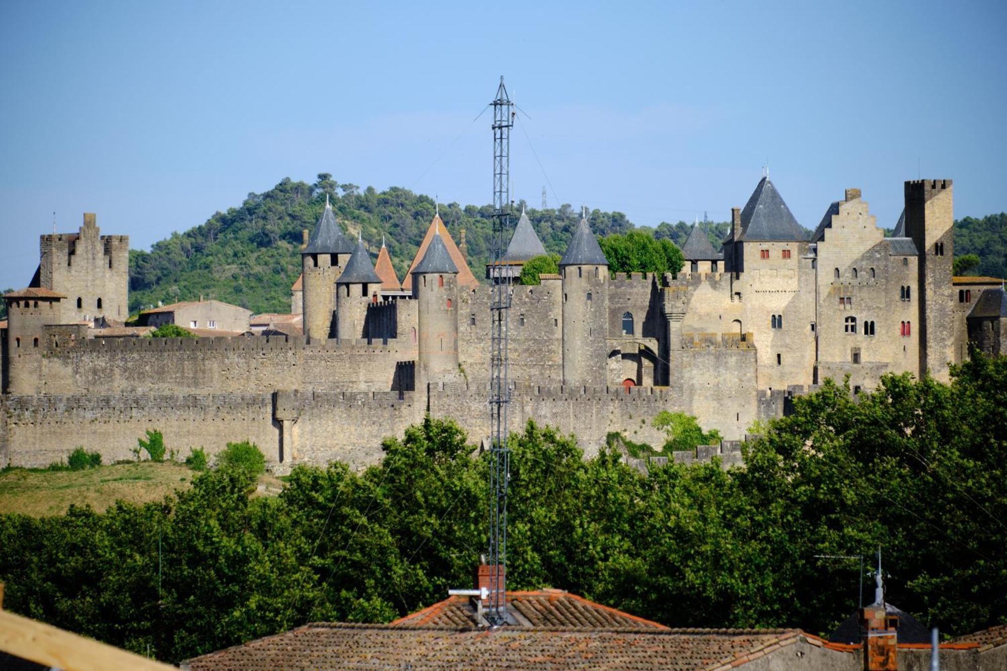 Apartmán Mon Toit Carcassonnais •Hypercentre •Terrasse •Vue Carcassonne Exteriér fotografie