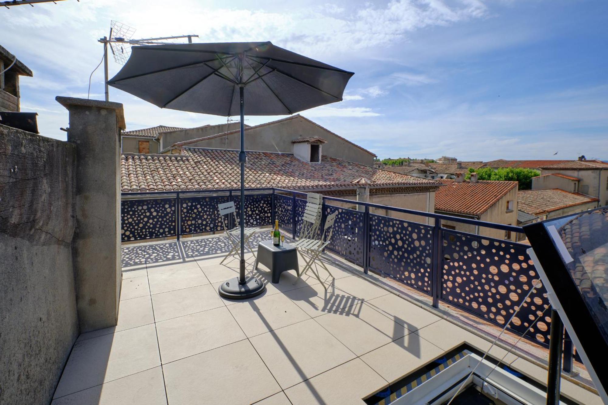 Apartmán Mon Toit Carcassonnais •Hypercentre •Terrasse •Vue Carcassonne Exteriér fotografie
